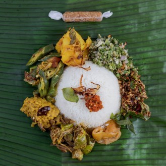 Rasa mula rice and vegetable