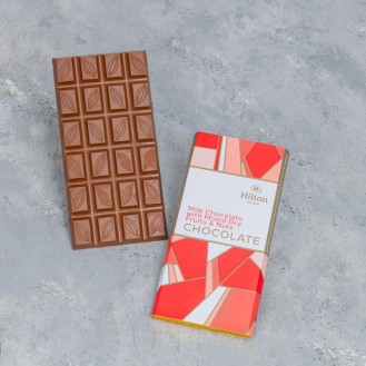Milk Chocolate with Dried Fruits And Nuts (100g)