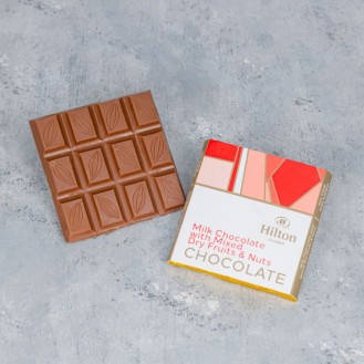Milk Chocolate With Dried Fruits And Nuts (50g)